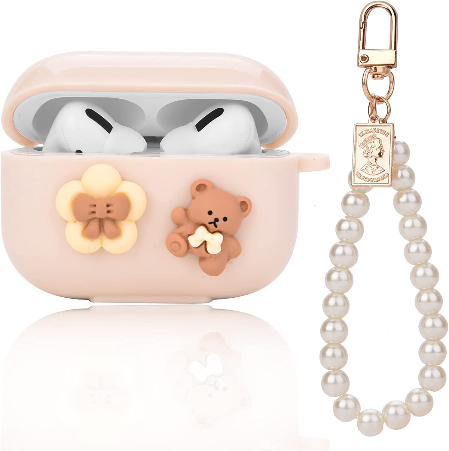 【Cutie Girls is here 】AirPods PRO Cute Kawaii AirPods Pro Case for Women and Girls, Aesthetic Airpod