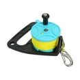 thumbnail image 5 of Diving Fishing Reel Scuba Diving Reel with Thumb Stopper Hook for Snorkeling Underwater Water Sports 46m Yellow WireBlue Reel, 5 of 8