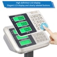 thumbnail image 3 of Electronic Industrial Commercial Platform Scale,Stainless Steel High-Definition LCD Display, Digital Floor Heavy Duty, Luggage Package Price Computing Postal Shipping Mailing, 3 of 40