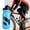 Blue, variant on SuoKom Water Bottles Sport Insulated Water Bottle - Leak Proof Water Bottles Than A Regular Reusable Water Bottle,Sport & Bike Squeezing Bottle With Handle Sports Water Bottle On Clearance