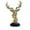 Antler/Gold-4, variant on Christmas Deer Decor, Gold Deer Christmas Decor Sculpture with Big Antlers, Golden Home Decor Deer Figurines, Small Deer Statue Handmade Sculpture Ornament Antler/Gold-2