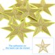thumbnail image 3 of 5 Parches de estrella para planchar, parches bordados para coser, adornos para ropa y chaquetas, dorado 10 piezas, 3 of 7