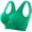 Green, variant on Sports Bras for Women LSQii High Support Seamless Hollow Breathable Sport Bra No Underwire Racerback Yoga Top Light Athletic Bralette for Workout Running Gym(No Padding) ,Pink L