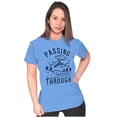 thumbnail image 3 of Alien UFO Passing Through Cute Funny Women's T Shirt Ladies Tee Brisco Brands S, 3 of 6