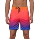 thumbnail image 1 of Pantalones cortos de playa de bloque de color para hombre con cordón de surf naranja 34, 1 of 1