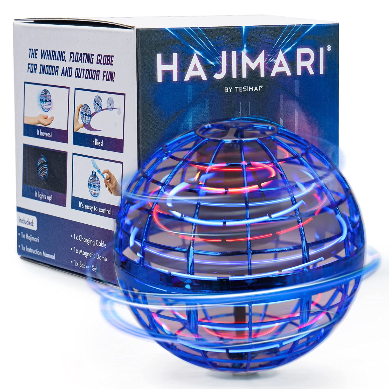 HAJIMARI Flying Orb Ball Hovering, Spinning UFO Balls for Kids with