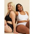 thumbnail image 5 of The Serena - Cotton Wirefree Sports Bra, 5 of 6