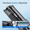 thumbnail image 5 of Compatible 80X Toner Cartridge Replacement for HP 80X CF280X 80A CF280A Toner Cartridge High Yield for HP Laserjet Pro M400 401a 401d 401n 401dn M401dw 425dn 425dw Series Printer (2 Black), 5 of 7
