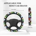 thumbnail image 5 of Daiia Easter Egg Steering Wheel Cover Auto Steering Wheel Covers Breathable Anti-Slip Steering Wheels Car Interior Decor Accessories for Men Women Universal 15 Inch, 5 of 8