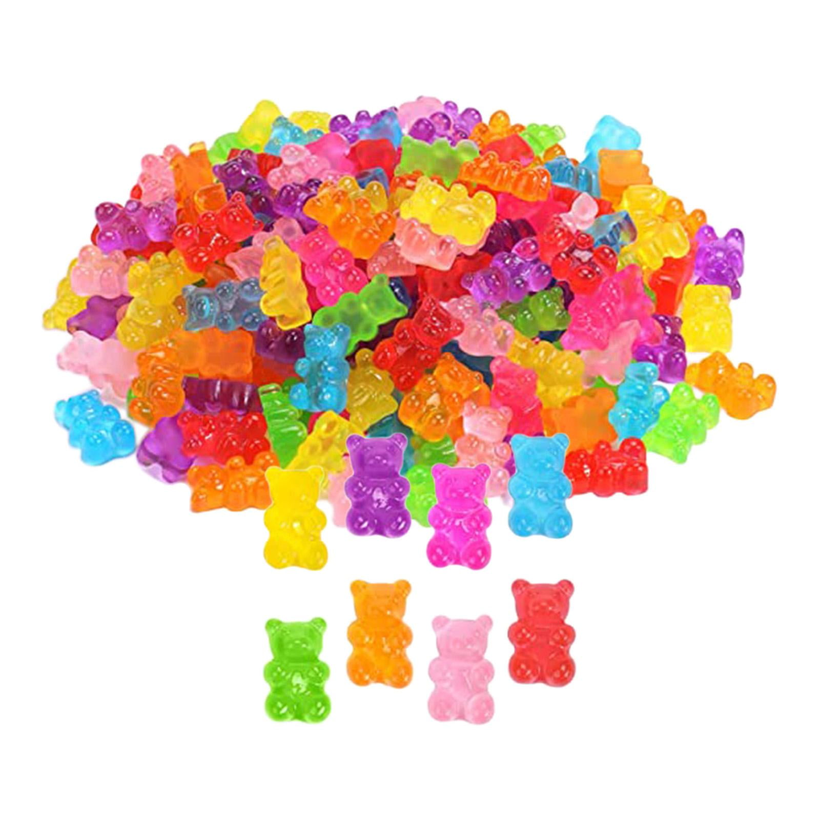 9 Colors Hole Kawaii Candy Color Gummy Bear Transparent - Temu