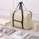 thumbnail image 4 of Mochila de viaje plegable | Bolsa de equipaje impermeable de gran capacidad para senderismo, escuela y viajes diarios | Gris, verde, beige | Organizador de almacenamiento compacto, 4 of 6