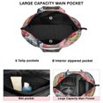 thumbnail image 3 of Pioneer Flower Floral Print Pattern Travel Tote Bags for Women Carry On,Large Weekender Bags for Women Travel,Multi Functional Duffle Bag for Work,Shopping,Sports, 3 of 5