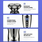 Electric Razor for Men Waterproof Electric Shavers Wet & Dry Use Rechargeable Shavers for Men by DFITO