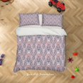 thumbnail image 3 of 3D Floral Pattern Quilt Cover Set Ropa de Cama Set Funda Nórdica Fundas de almohada A005 Lqh, 3 of 3