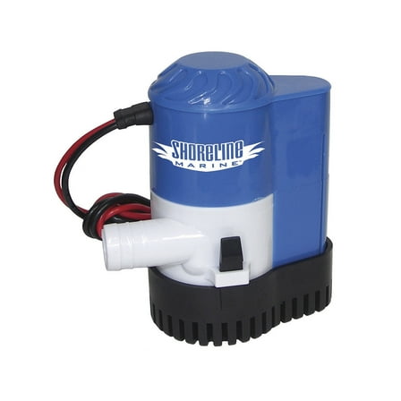 Shoreline Marine SL52260 Automatic 800 GPH Boat Bilge Pump with Float Switch, 12V