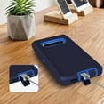 thumbnail image 6 of Designed for Samsung Galaxy S10 Heavy Duty Case, Triple Layer Protection Shockproof Dropproof Dustproof Anti-Scratch Phone Case Cover for Samsung Galaxy S10,Blue, 6 of 7