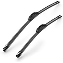 24" 18" Premium Windshield Wiper Blades All-Season Durable Stable and Quiet Silicone Wiper Blade J/U Hook(Set of 2)