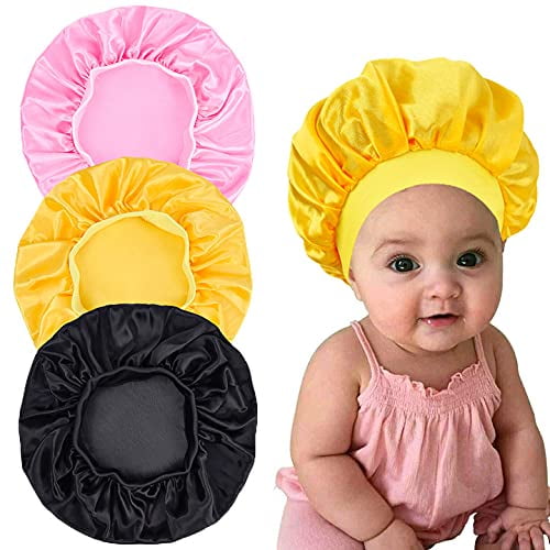 Baby silk hair bonnet sale