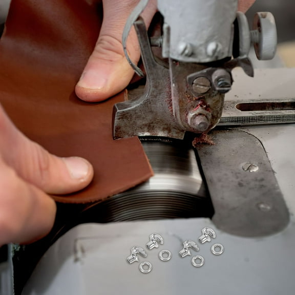 Pawsdot 10pcs Shoe Lace Rivets Silver Boot Hooks For Men Women