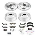 thumbnail image 3 of PowerStop Front and Rear Z36 Truck & Tow Brake Pad Rotor Drum and Shoe Kit Fits: DODGE Select Models K15165DK-36, 3 of 10
