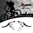 thumbnail image 3 of Multicolor All Diameter 22mm Handlebar Replacement Brake Lever Black, 3 of 8