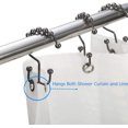 thumbnail image 2 of Crochets de Rideau de Douche, Anneaux et Crochets de Rideau de Douche en Acier Inoxydable 12 Pcs/24 Pcs Rideau de Douche pour Salle de Bain Tringles de Douche Rideaux, 2 of 4