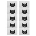 thumbnail image 1 of 10pcs Titular de Tarjeta de Identificación Accesorios de Manualidad Coser Reparar Bricolaje Cara de gato Yotijar Protección de tarjeta de identificación creativa, 1 of 7