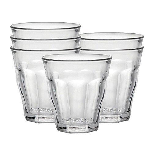Baars vrachtauto Digitaal Duralex Made In France Picardie Clear Tumbler, Set of 6, 4-5/8 ounce 4.63  ounce - Walmart.com