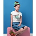 thumbnail image 3 of Miss Popular Preteen Clothes - Sparkle Butterfly Glitter Print T-Shirt Tee, 4 Count (Girl's), 3 of 5