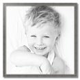 thumbnail image 2 of ArtToFrames 29" x 29" Muted Cold Silver Picture Frame, 29x29 inch Silver MDF Poster Frame (WOM-4682),  Pack, 2 of 7