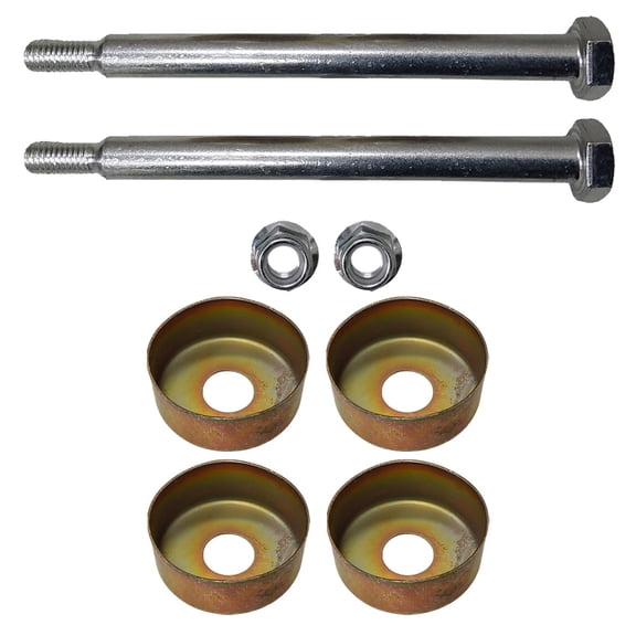 Proven Part 4- Wheel Bearing Dust Covers With 2 Axle Bolts 2 Nuts For John Deere Z315E M159927 UC29332 14M7401