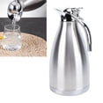thumbnail image 2 of Yajisi 2L Stainless Steel Double‑Wall Vacuum Coffee Pot – 24‑Hour Heat Retention, Leak‑Proof Duckbill Design, Portable 2‑Liter Capacity, 2 of 12