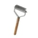 thumbnail image 3 of Xihbxyly Peine para Quitar El Pelo de Mascotas, Cepillo de Dientes de Acero Inoxidable, Elimina Nudos y Pelo Suelto, Herramienta de Aseo para Perros y Gatos, Mango de Madera, Diseño Seguro para La Pi, 3 of 7
