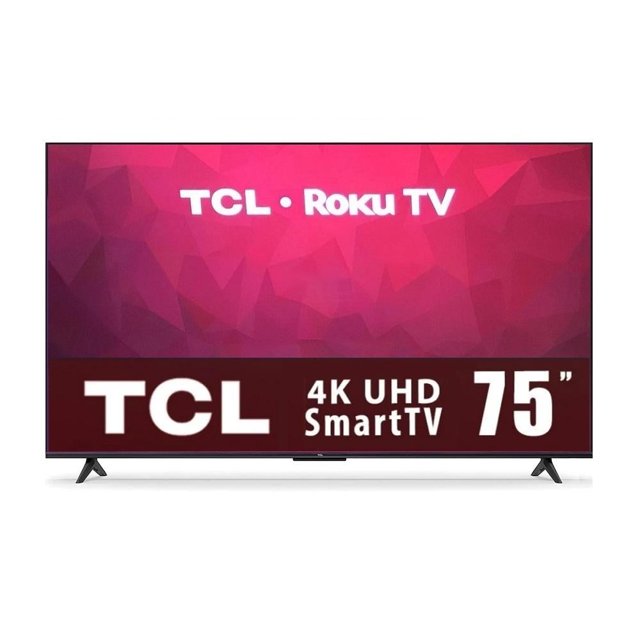 TV TCL 75 Pulgadas Roku 4K Ultra HD LED 75S453