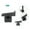 B, variant on 1Pcs Power Tool Replacement Cutting Machine 355 Trigger Switch No Lock/Lock A