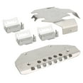 thumbnail image 4 of 5pcs Stainless Steel Chassis Armors Protection Skid Plate Fits for -6 G63 6-Wheels Car, 4 of 8