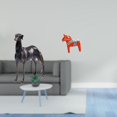 thumbnail image 2 of Estatua de perro de resina,Estatua de perro de resina con forma de animal,Escultura coleccionable para escritorio,decoración del hogar,Figura de escritorio,Estatua tradicional sueca del, 2 of 8