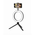 thumbnail image 2 of RUGED - 8” Portable LED Ring Light with Desktop Stand and Phone Holder, HaloLight, 2 of 4