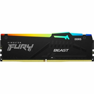 Kingston FURY Beast RGB 32GB DDR5 5600 (PC5 44800) Desktop Memory