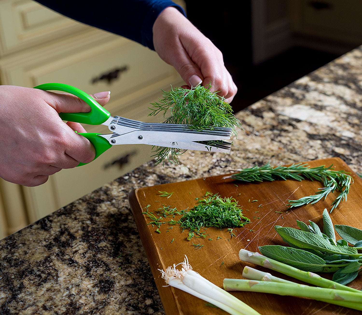 Mercer Culinary Mulit-Blade Herb Scissors - Fante's Kitchen Shop