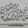 thumbnail image 7 of U8MO 200 10mm Round Wood Beads ~ Wooden Beads Color for Choice-Silver Grey, 7 of 7