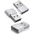 thumbnail image 1 of Adaptador USB C hembra a USB A macho verde paquete de 3, convertidor de cable de carga tipo C para Apple Watch 7 SE, iPhone 11 12 13 Pro Max Mini,8,AirPods,iPad 10 Air 5,14,Samsung Galaxy S23 S22 S21, 1 of 5