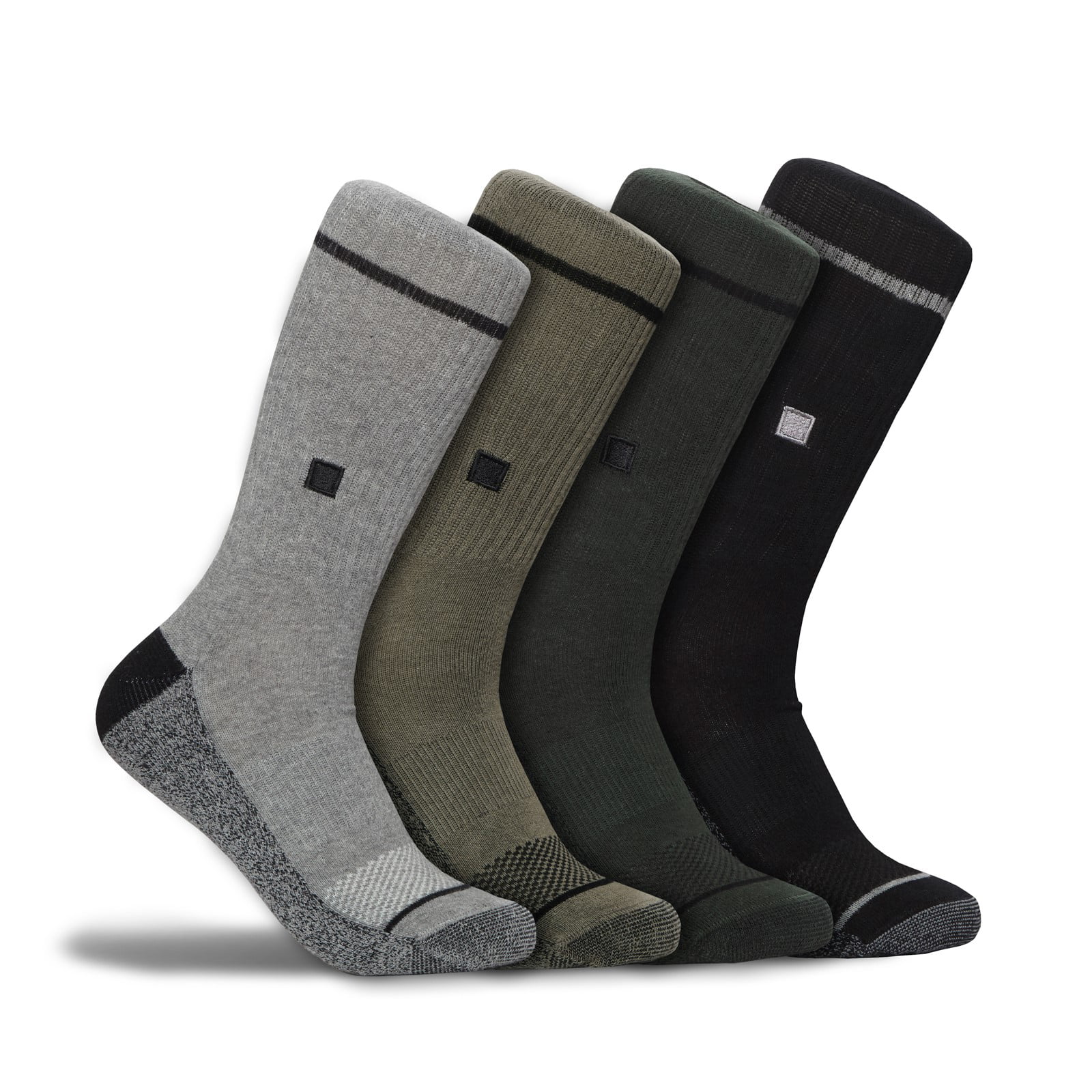 Work & Outdoor True Fit Impact Cushion Sock - Moisture Wicking ...