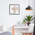 thumbnail image 3 of Stupell Industries Farmhouse Springtime Blooms in Glass Vase Black Framed Giclee Art, 12 x 12, by Carol Robinson, 3 of 8