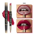thumbnail image 3 of Teissuly Double-ended Lipstick Pencil Waterproof Makeup Holding Color Developing Two-in-one Thin Tube Lipstick Lip Pencil Teissuly WER202401272769, 3 of 3