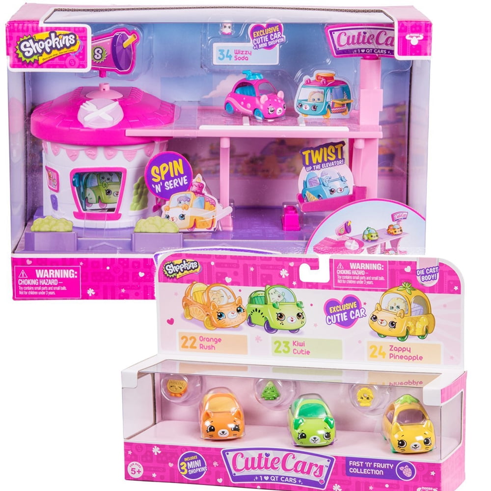shopkins cutie cars drive thru diner