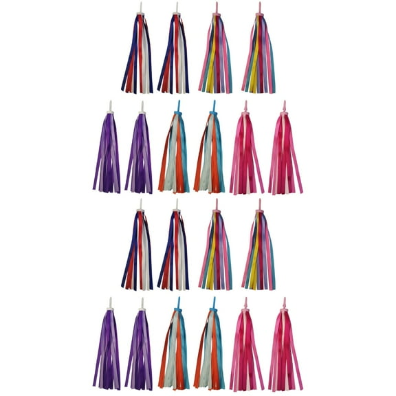 10 Pairs Kids Bike Decorations Infant Carriers Scooter Handlebar Streamers for Bikes Accessories Child