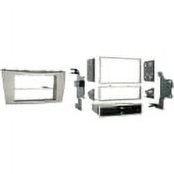 Metra - Dash Kit for Select 2007-2011 Toyota Camry DIN DDIN - Silver