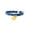 F, variant on Cotton Breakaway Cat Collars with Bell Daisy Pendant Kitty Kitten Collars Black Blue Collar for Female Girl Cats Male Boy Cats