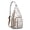 Camel, variant on Vintage Boho Sling Backpack – Retro Tribal Ethnic Crossbody Bag, Artistic Geometric Hiking Shoulder Bag for Women & Men, Rustic Floral Travel Daypack